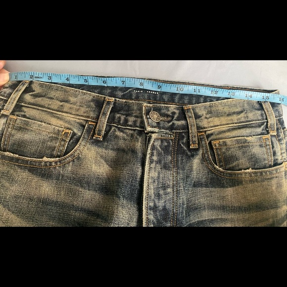 100% Japanese Denim Made in L.A. Never worn, minor cut on the button area. NWOT - Picture 4 of 5